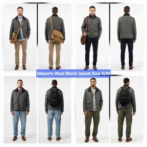 Mason's Wool Blend Jacket Size S/M